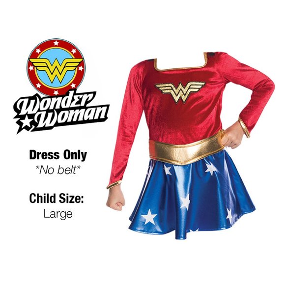 Wonder Woman Dress – Children's Costume - Picture 1 of 4